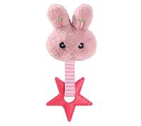 GANYKQ Jouet couineur en peluche pour chien - Jouet à mâcher pour chien - Jouet doux en forme de patte de dessin animé