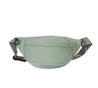 GANYKQ Sac banane unisexe avec sangle réglable - Petit sac à bandoulière - Sac de poitrine de couleur unie, vert