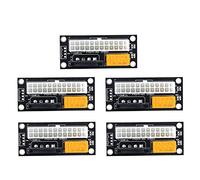 GANYUU ADD2PSU ADD2PSU Bloc d'alimentation double bloc d'alimentation ATX 24 broches vers 4 broches Molex Adaptateur Riser Miner (5 pcs Noir Sata)