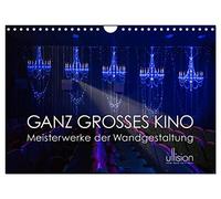 GANZ GROSSES KINO - Chefs-d'œuvre de la décoration murale, Version française (Calendrier mural 2026 DIN A4 portrait), Calendrier CALVENDO mensuel