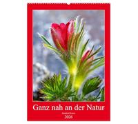 Ganz nah an der Natur (Wandkalender 2026 DIN A2 hoch), CALVENDO Monatskalender: Makroaufnahmen von Blumen, Blüten, Pflanzen
