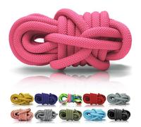 Ganzoo Corde PPM Coupee 5 m d'un Seul Tenant, 10 mm en Polypropylene multifilament Neonpink, Tresse pour Noeuds, tressage decoratif, takelage, greement et DIY laisses