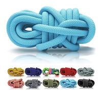 Ganzoo Corde PPM en polypropylène multifilament tressé, 5 m d’Un Seul Tenant, diamètre 8 mm, Bleu Pastel, Cordage léger et Facile d’Entretien pour usages extérieur et Atelier