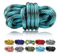 Ganzoo Cordon PPM 5 m, 10 mm, polypropylène multifilament tressé, Wave Türkis Turquoise, pour réaliser et réparer des Accessoires: Laisse Collier, Bracelet, Porte-clés, chaîne téléphone