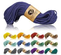 Ganzoo Paracord 350 Type 1 2,5 mm Bleu Roi, cordelette 30 m Nylon/Polyester avec âme 100% Nylon, pour DIY Bracelet, tressage, poignée, Collier et Laisse de Chien, usages Camping et Survie