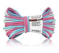 Ganzoo Paracorde 550, 4mm Corde Arc-en-Ciel, 30 Mètres, Nylon/Polyester, Type 3-7 brins intérieurs, Corde d'extérieur, pour Bracelet, Laisse, Collier, Rainbow, Arc-en-Ciel Diamant Pastel