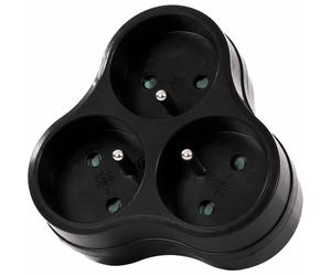 GAO Multiprise triplite triangulaire 3 prises