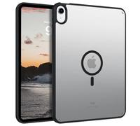 GaoBao Coque iPad 11" 2025(11th)/10.9" 2022(10th) Compatible avec MagSafe, Hybrid Magnétique Case Étui Translucide Mat Arrière Protection Caméra Housse Fine Antichoc Dos Anti Rayures, Noir