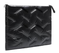 GAOCHY 13,3-14 Pouces Puffy Laptop Sleeve pour Macbook Pro 14 M4/M3/M2/M1 Pro/Max 2025-2021, 14 Pouces ASUS Chromebook/Zenbook, HP Pavilion x360 14, 14" Dell Latitude, Dell XPS 14, Météorite Noire