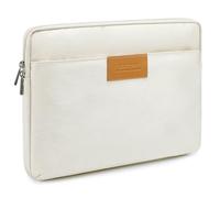 GAOCHY Housse Antichoc pour Ordinateur Portable 15-16 Pouces, Compatible avec 16,2 Pouces MacBook Pro 16, 15,3 Pouces MacBook Air 15 M4/M3/M2 2025-2023, XPS 16, 16 Pouces Chromebook, Meringue