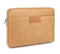 GAOCHY Housse Antichoc pour Ordinateur Portable 15-16 Pouces, Compatible avec 16,2 Pouces MacBook Pro 16, 15,3 Pouces MacBook Air 15 M4/M3/M2 2025-2023, XPS 16, 16 Pouces Chromebook, Chêne d'automne