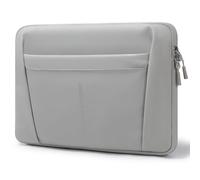 GAOCHY Housse imperméable pour Ordinateur Portable 13,3 à 14 Pouces pour MacBook Pro 14 2024-2021, MacBook Air 13 M4 2025, Swift Go 14, 14 Pouces Zenbook, Inspiron 14, Dell 14 Plus, Gris