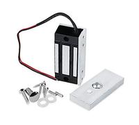 Gaocinys Serrure électromagnétique 60 kg Contrôle d'accès Serrure magnétique électronique DC 12 V Fail Safe NC Mini serrure de porte pour système de sécurité électrique