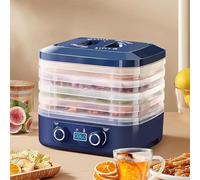 GAOCUNBING Déshydrateur électrique à 5 Plateaux, séchoir à Fruits, déshydrateur Alimentaire avec contrôle de température réglable de 30 à 70 °C pour Aliments secs, légumes et collations