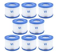 GAODA Lot de 8 Cartouches filtrantes pour Bestway Flowclear - pour Lay-Z-Spa Miami Vegas - Taille 6-58323