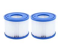 GAODA VI Cartouche filtrante pour Bestway piscine Flowclear Filtre de rechange pour Lay-Z-Spa pour Miami Vegas pour Monaco Taille 6-58323 (Lot de 2)