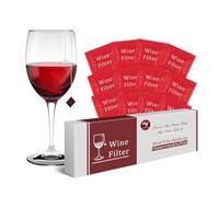 Gaodeding Filtre à sulfite de vin, élimine les sulfites et les histamines, le purificateur de vin peut soulager efficacement les symptômes liés à l'histamine tels que les maux de tête et la congestion