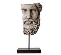 GaoF Sculpture de Visage en résine, Statue de Visage cassé, Accents de décoration pour la Maison d'art Moderne pour l'ornement de Maison de Bureau Prometheus 9x19x40cm (4x7x16inch)
