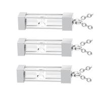 GAOFESA Lot de 3 colliers funéraires pour cendres - Pendentifs - Souvenirs pour souvenirs durables