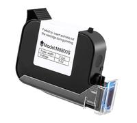 GAOFESA M8800S Cartouche jet d'encre noire de rechange pour date et numéro de lot Impression sur diverses surfaces Compatible avec code-barres Date Heure Barcode