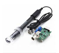 GAOHOU 1 Set Module de capteur de détection de Valeur PH0-14 Liquide et sonde d'électrode PH BNC pour Arduino