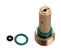 GAOHOU 1PCS Valve de Corps en Laiton Compatible avec Le Briquet Dupont L1 Large Valve d'admission de l'embout de Recharge en cuivre Pur pour Le Briquet Dupont L1 Large