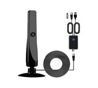 GAOHOU Antenne TV numérique d'intérieur avec amplificateur de signal 4K 1080p antenne TV pour Smart TV