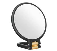 GAOHOU Miroir de maquillage grossissant x50, double face avec poignée, miroir de beauté portable réglable à 360° pour un maquillage détaillé de la peau