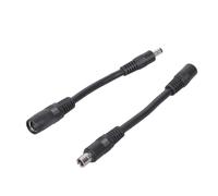 GAOINTELL 1 Jeu de câbles Adaptateur Portables DC5521 à DC8020 pour générateurs solaires, Centrale électrique, Cordon d ' Alimentation en PVC 14awg, 15cm de Long