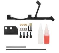 GAOINTELL Adaptateur de Frein à Disque de vélo, convertisseur de Freins à Disque en Alliage d'aluminium de Remplacement pour de vélo de Montagne à Rotor de 203 220mm, Adaptateur de de Frein à de