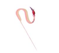 GAOINTELL Bâton De Pêche Jeu Jouet Remplacement pour Chats Entraînement Suspendu pour Rehausseurs D'activités Actives Et Divertissantes