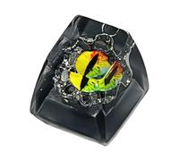 GAOINTELL Capuchons De Clavier en Forme d'oeil Dessin Animé Capuchon Remplacement Personnalité pour Clavier Mécanique Capuchons Touches en Résine
