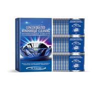 GAOINTELL Comprimés Nettoyants pour Pare-Brise Recette Effervescente À Rapide Onglet De Nettoyage De Verre pour Résistance À La Pluie Et Brouillard Comprimés De Lave-Glace À Dissolution Rapide