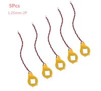 GAOINTELL Fil de Batterie 2032, 2 Broches, Carte mère d'ordinateur Portable, BIOS CMOS avec Fil démontable avec Colle adhésive