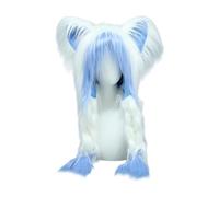 GAOINTELL Joli bonnet en peluche avec oreilles de chat pour filles - Pour Noël, étudiants, amateurs de chats, spectacles, pour temps froid, garde au chaud