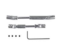GAOINTELL Lot de 2 essieux d'entraînement en métal pour Crawler Auto Unimog Camion P06
