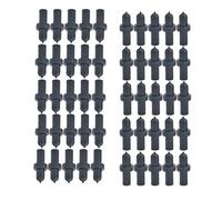 GAOINTELL Lot de 50 valves à Bille en Caoutchouc de qualité supérieure Valves d ' air durables de Remplacement pour équipement de Sport Installation Facile Accessoire Essentiel de réparation de Balle