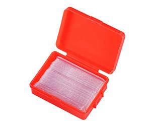 GAOINTELL Lot de 60 pastilles adhésives double face - Sans trace - Ruban adhésif transparent - Pour décoration, carreaux de pare-brise, tableaux muraux - Colle transparente à suspendre - Étanche