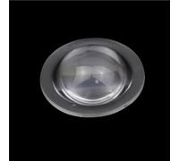 GAOJUDAF 1 pièce de lentille convexe plate en acrylique for lampe torche de mise au point, diamètre 10-49,6 mm, lentille convexe grossissante(42mm*13.5mm)