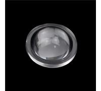 GAOJUDAF 1 pièce de lentille convexe plate en acrylique for lampe torche de mise au point, diamètre 10-49,6 mm, lentille convexe grossissante(31.6mm*8.3mm)