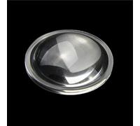 GAOJUDAF Lentille convexe plate en acrylique optique avec loupe à bord focalisant la lumière du projecteur, lentille convexe 1 pièce(10.4 * 8MM)
