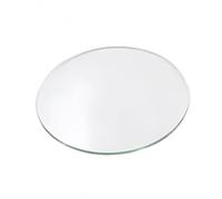 GAOJUDAF Lentille optique ronde en verre plat transparent de 2 mm d'épaisseur for spot torche, 1 pièce(75mm)