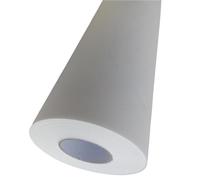 GAOJUDAF Lot de 2 rouleaux de toile en polyester 600D 24 pouces x 30 m, revêtement à base d'eau, toile vierge mate for impression jet d'encre