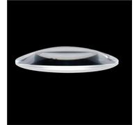 GAOJUDAF Loupe optique K9 à lentille convexe plate transparente, diamètre 15,5 mm-80 mm, for lampe haute puissance, 1 pièce(26 * 50 * 3.75 * 1.4mm)
