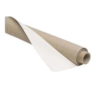 GAOJUDAF Toile acrylique sans acide, mélange de lin, texture moyenne, 400 g/m², rouleau de 5 mètres de long(68cm)