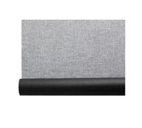 GAOJUDAF Toile noire apprêtée en rouleau, mélange coton et lin, 350 g/m², for peinture à l'huile, 500 cm de long(68cm)