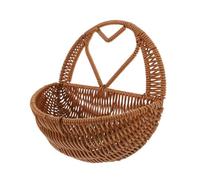 GAOJUNAN Corbeille à Fruits Panier Suspendu En Osier, Mural Tissé, Pour Plantes, Fleurs, De Fruits Paniers de Rangement de Cuisine