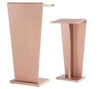 GAOJUNAN Podium Plate-Forme de Lecture Podiums De Sol Simples Et Portables, Pupitres pour Églises, Restaurant, Réception, Salle Conférence Support de Présentation(R)