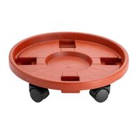 GAOJUNAN Support Roulant pour Plantes Palette À roulettes Plaque De Fleur Épaissie Coussinet Roue Universelle Base en Plastique Pot Mobile Chariot Robuste(43cm)