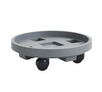 GAOJUNAN Support Roulant pour Plantes Poulie De Base Châssis Rouleau Plateau Pot Fleur Mobile Support Fond d'eau en Chariot Robuste(37cm)